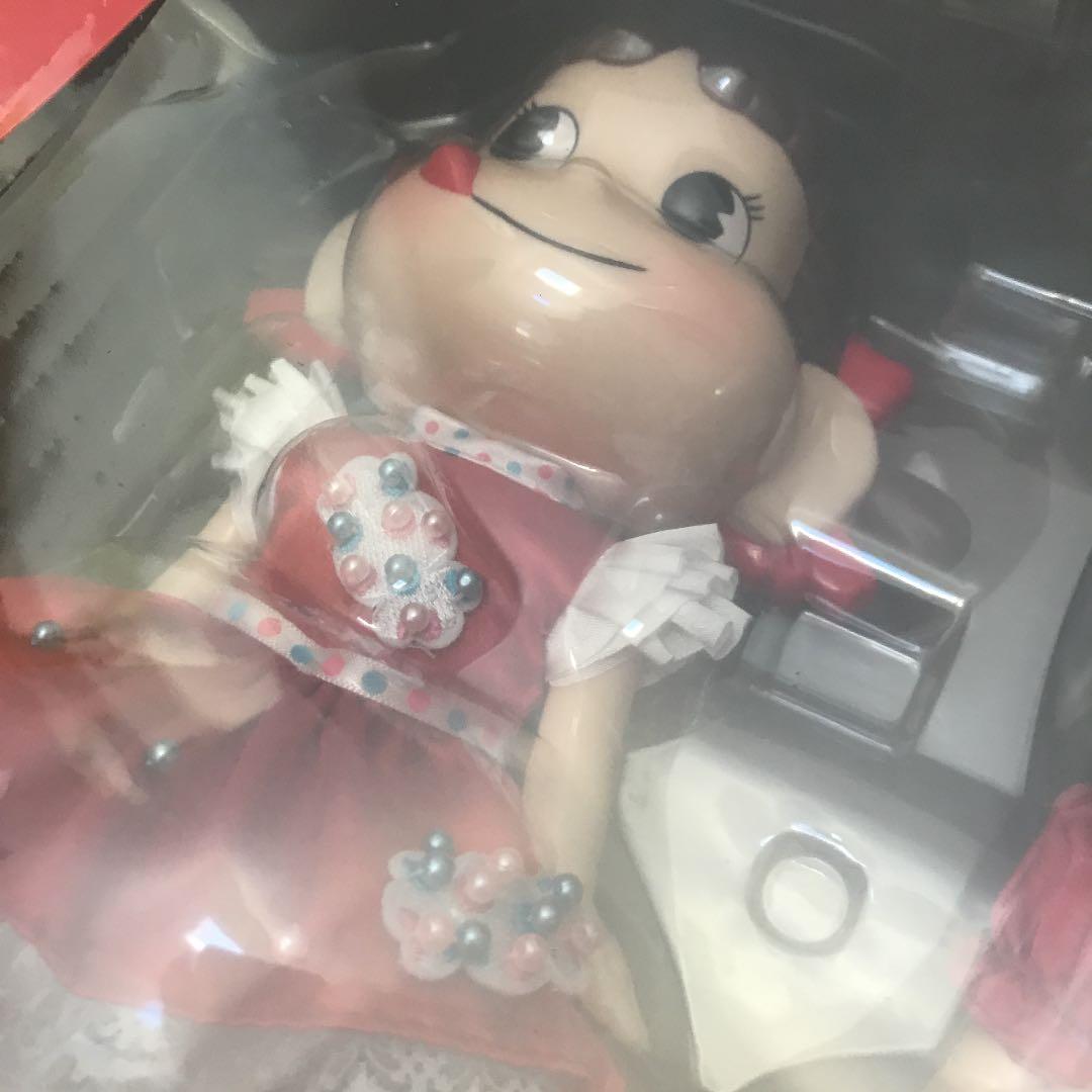 不二家　非売品　ペコちゃん&あっちゃんコラボ記念人形セット　未開封