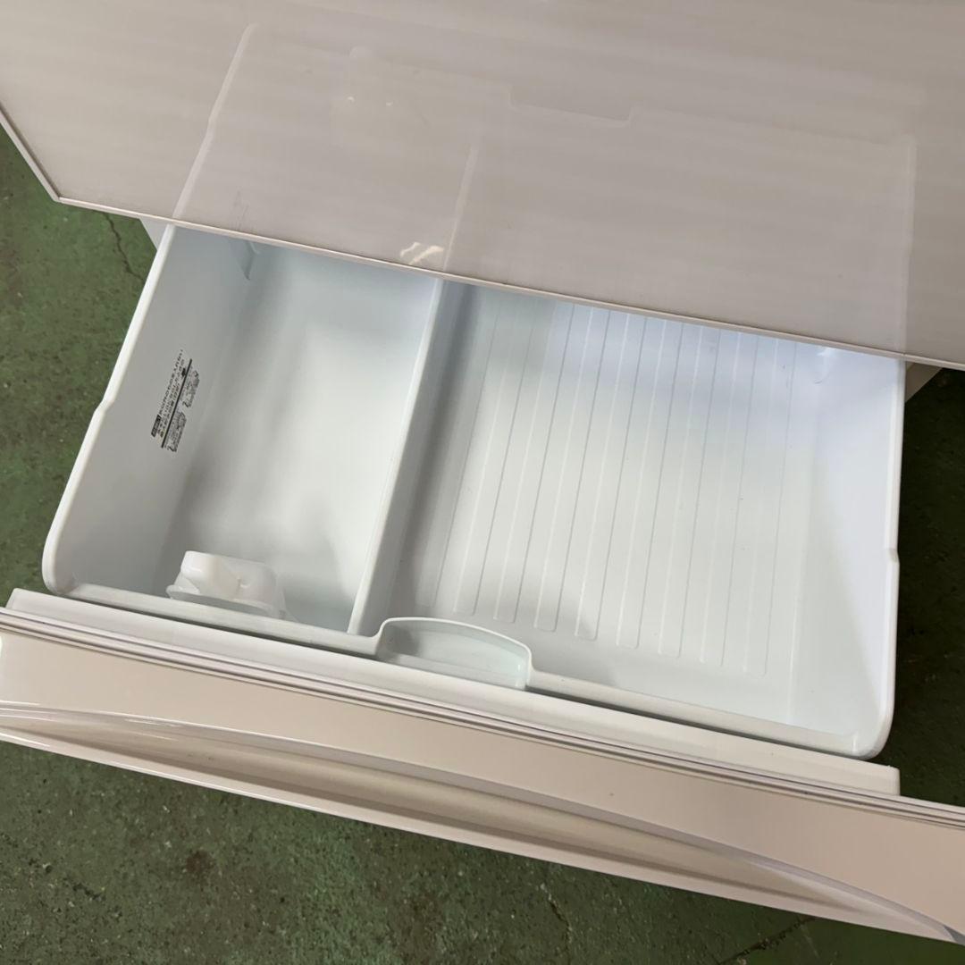 326 大型冷蔵庫　右開き　400L弱　自動製氷機　極美品　鏡面モデル　大人気