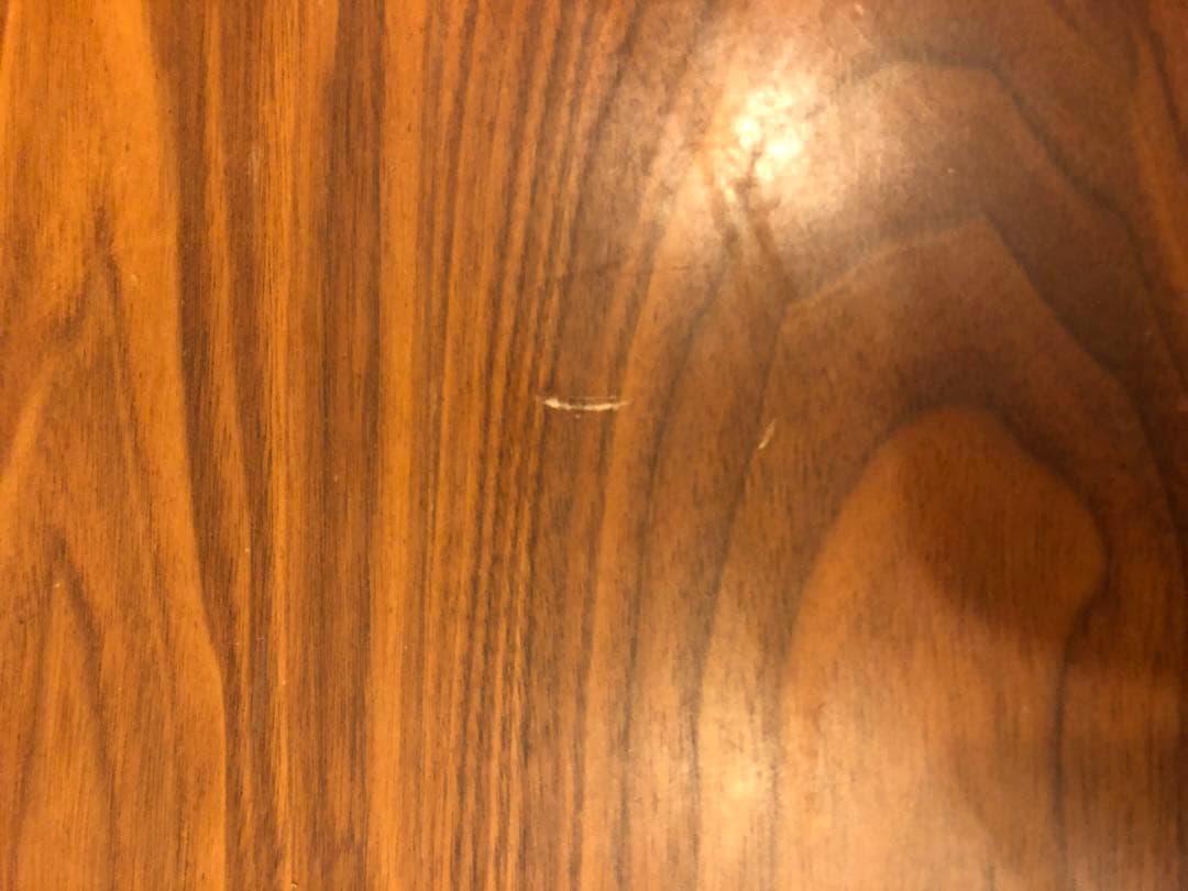 廃盤 美品 ノーチェ　木目ウォルナット 大判 ダイニングテーブル 引取り優先