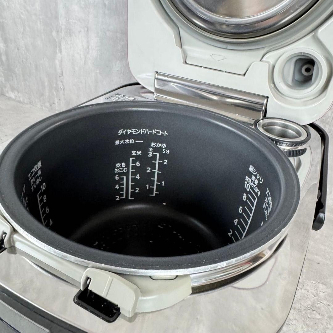 Panasonic スチーム＆可変圧力IHジャー炊飯器 1升 Wおどり炊き