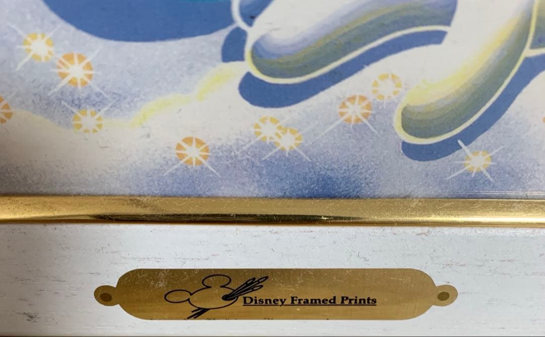 即購入可能　ヴィンテージ物　ディズニー　夢の船 アートプリント
