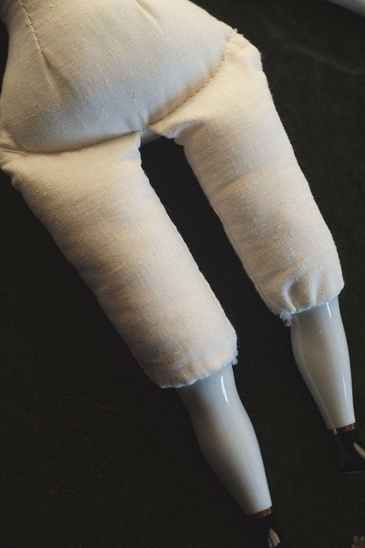 アンティーク チャイナヘッドドール ビスクドール アンティークドール