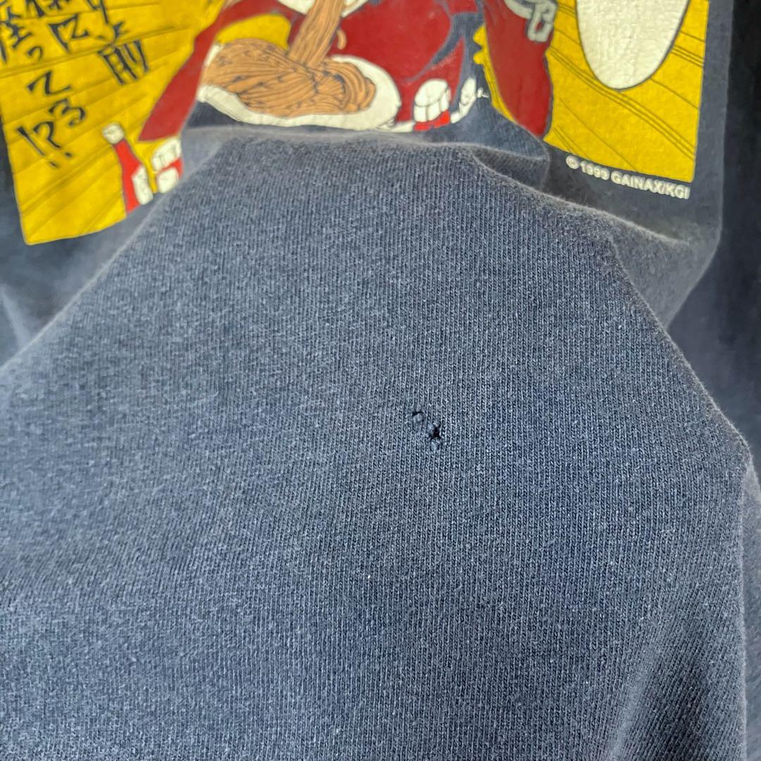 【L】90s FLCL フリクリ ハル子 アニメ Tシャツ Vintage