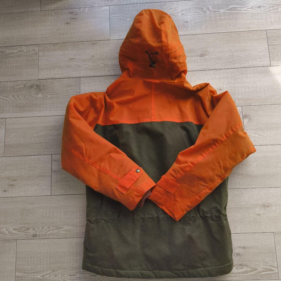 【美品】FILSON GARMENT オレンジ/カーキ ジャケット 38