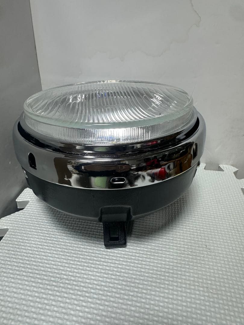 程度良好/当時物FET極東凹みレンズヘッドライト/検索シビエCIBIEマーシャル