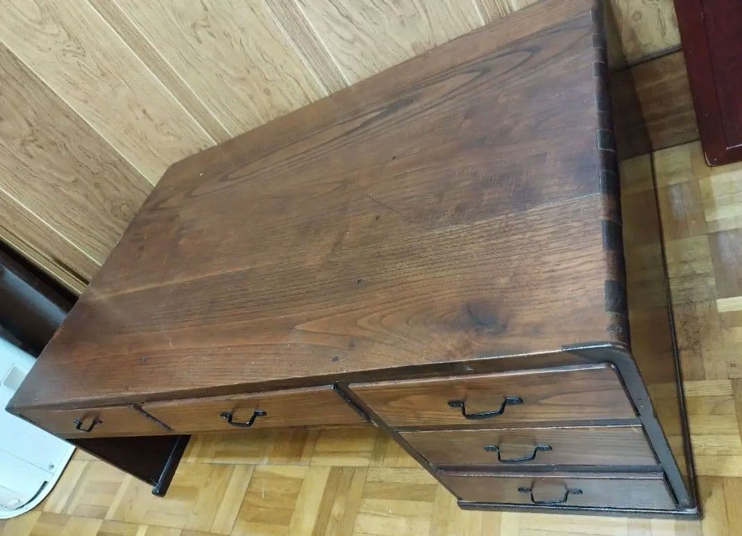 昭和レトロな木製文机 座卓