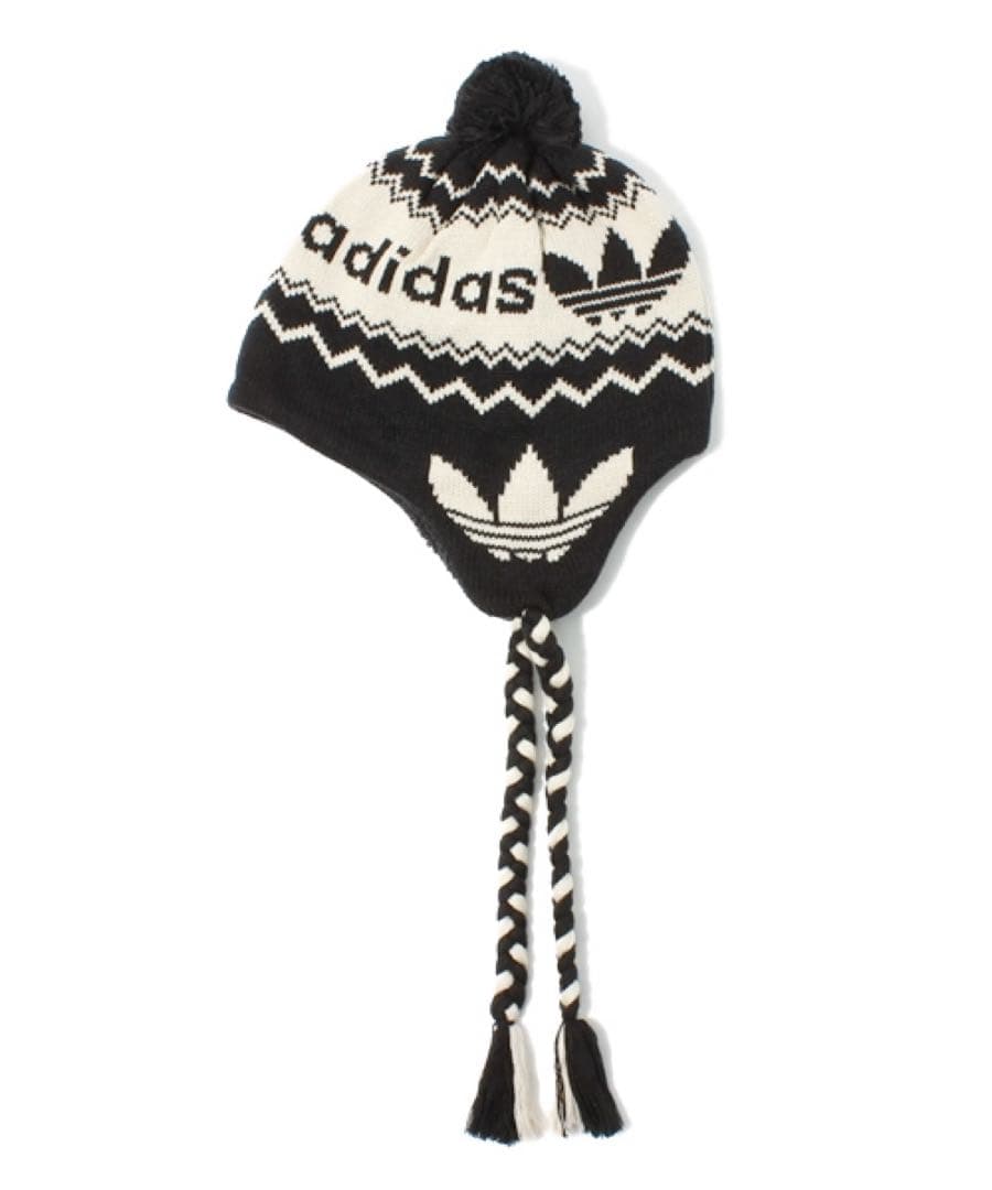【レア】 adidas original ニット帽 Y2K フライトキャップ