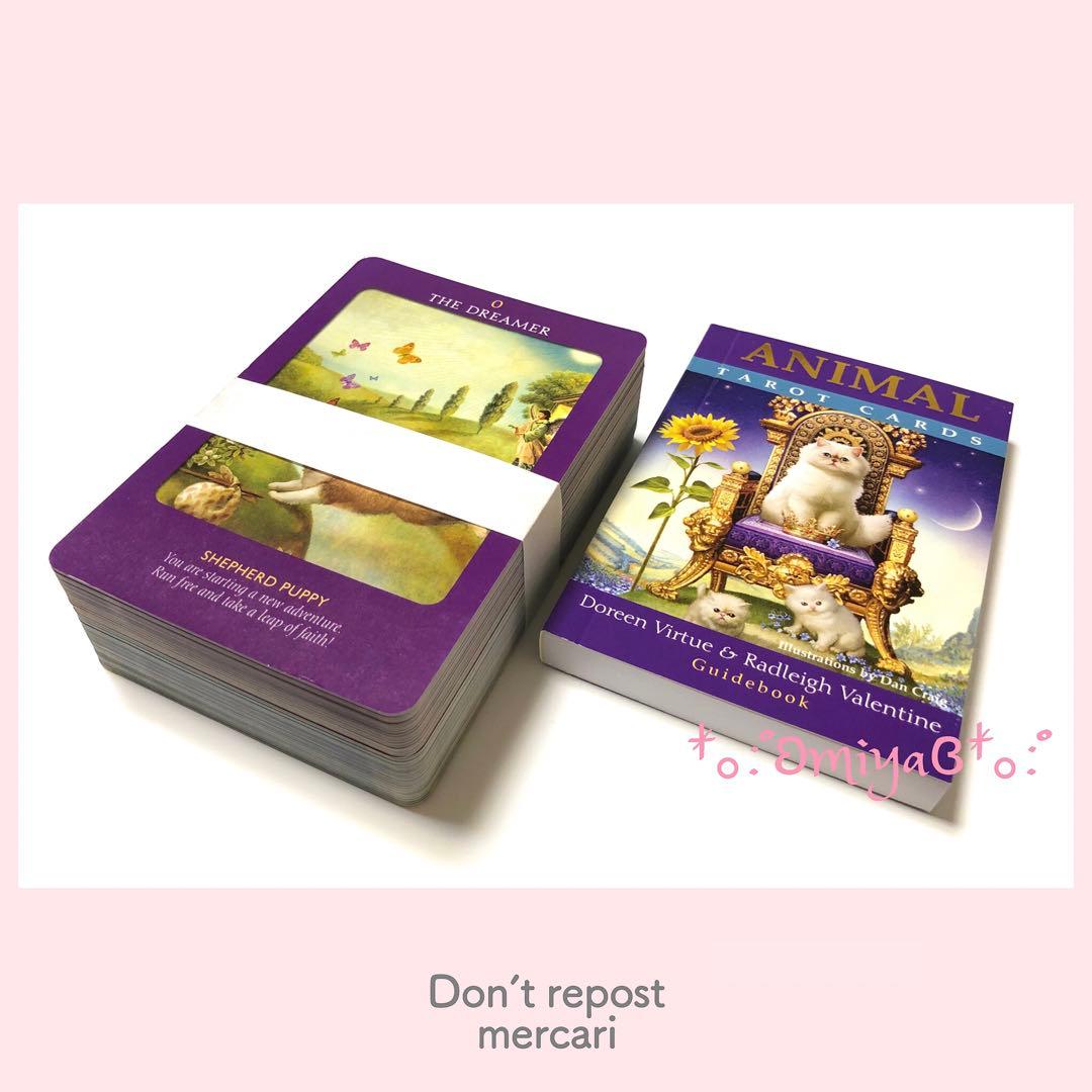 ❣️セール中⚜️希少✨新品未開封✨絶版✦アニマルタロットカード✦オラクル✥英語版✥
