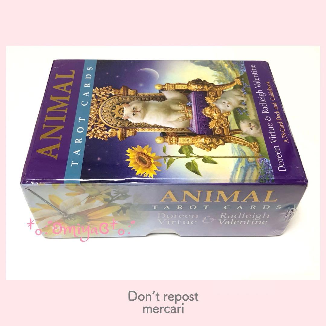 ❣️セール中⚜️希少✨新品未開封✨絶版✦アニマルタロットカード✦オラクル✥英語版✥