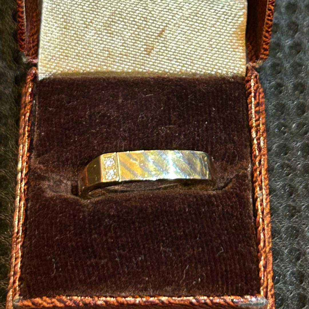 クラシカルな昭和のリング　ダイヤモンド