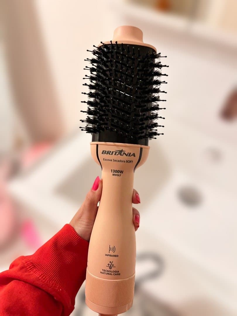 Britânia ブラジル製 ヘアドライヤーブラシ（中古）