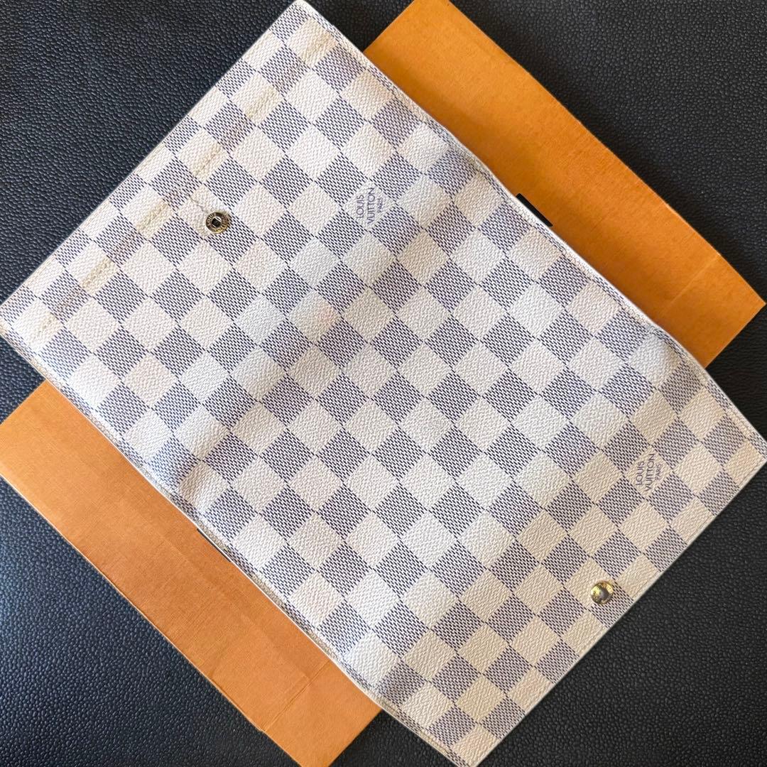 LOUIS VUITTON ダミエ アズール ポルトフォイユ インターナショナル
