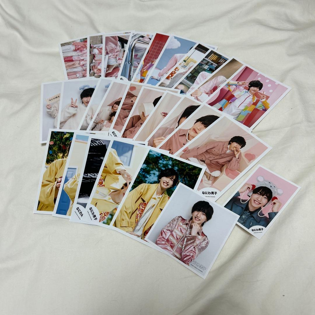 なにわ男子　道枝駿佑　オフショット　公式写真　まとめ売り　63枚