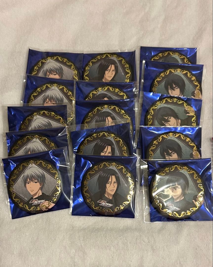 黒子のバスケ 黒バス 中外 中外鉱業 箔押し缶バッジ