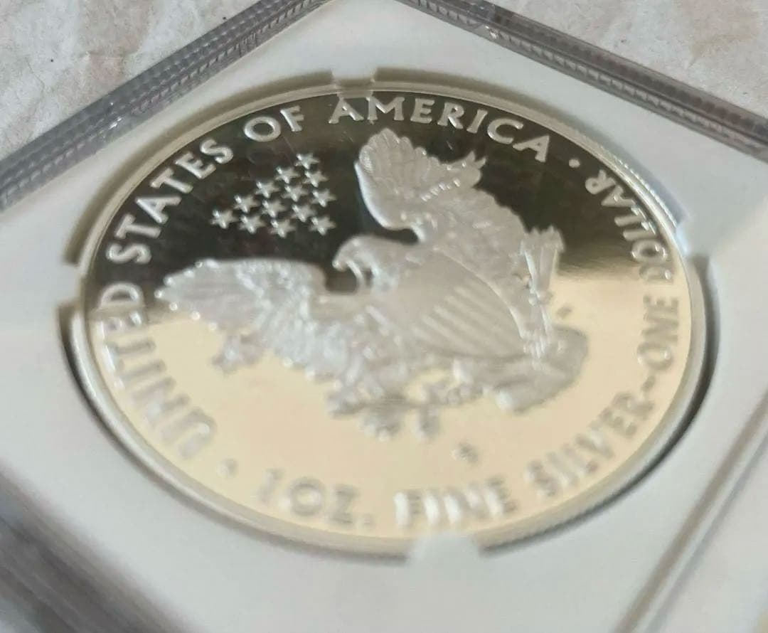 NGC最高鑑定★2012年アメリカ1ドル シルバーイーグル銀貨★PF70UCER