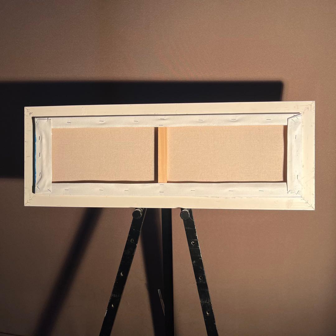 ★秀作★ 手書き油絵 ゴッホ 花咲くアーモンドの枝 額付 肉筆絵画 油彩画