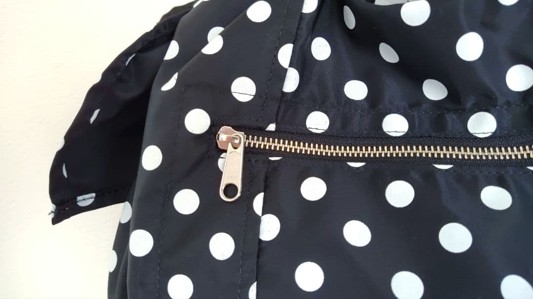 コムデギャルソン　グッドデザインショップ　ドット＆リボンバッグ　ブラック