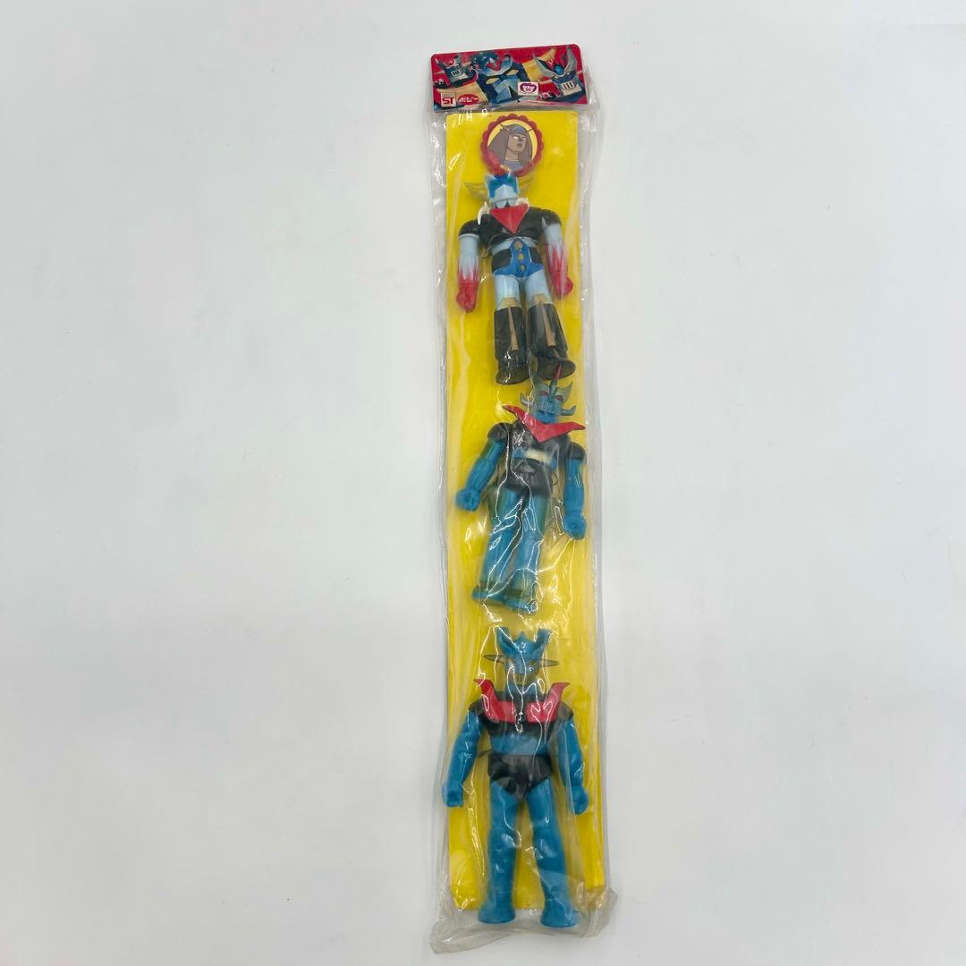 未開封　当時物　ソフビ マジンガーZ グレートマジンガー グレンダイザー