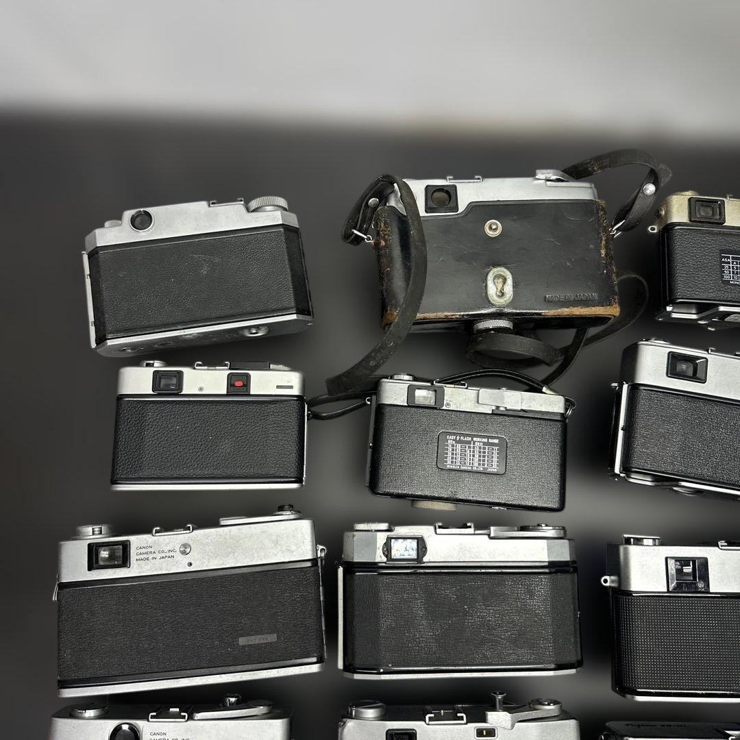 レンジファインダー　カメラ　④ 20台　まとめ　ジャンク　OLYMPUS等