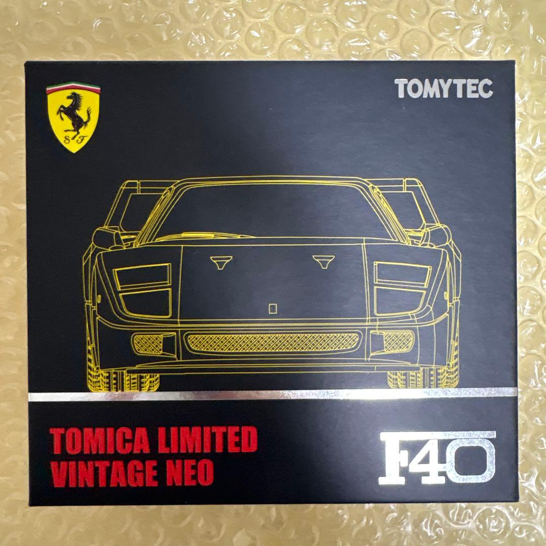LV-NEO フェラーリF40 （黄） トミカリミテッドヴィンテージNEO