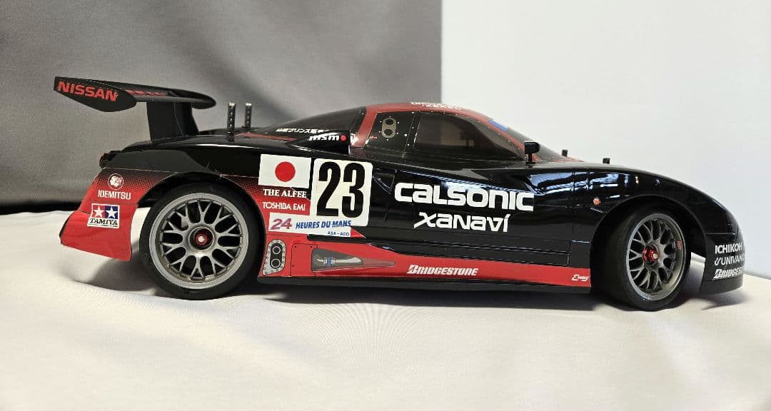 タミヤ　ニッサン　R390 　GT1　1/10 　ラジコンカー