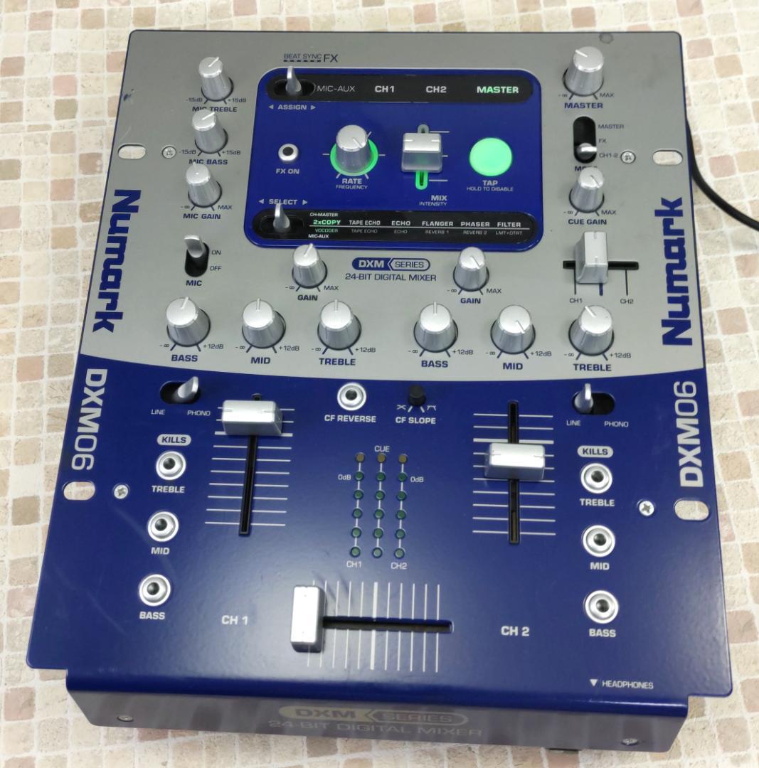 Numark DJミキサー DXM06　動作ＯＫ