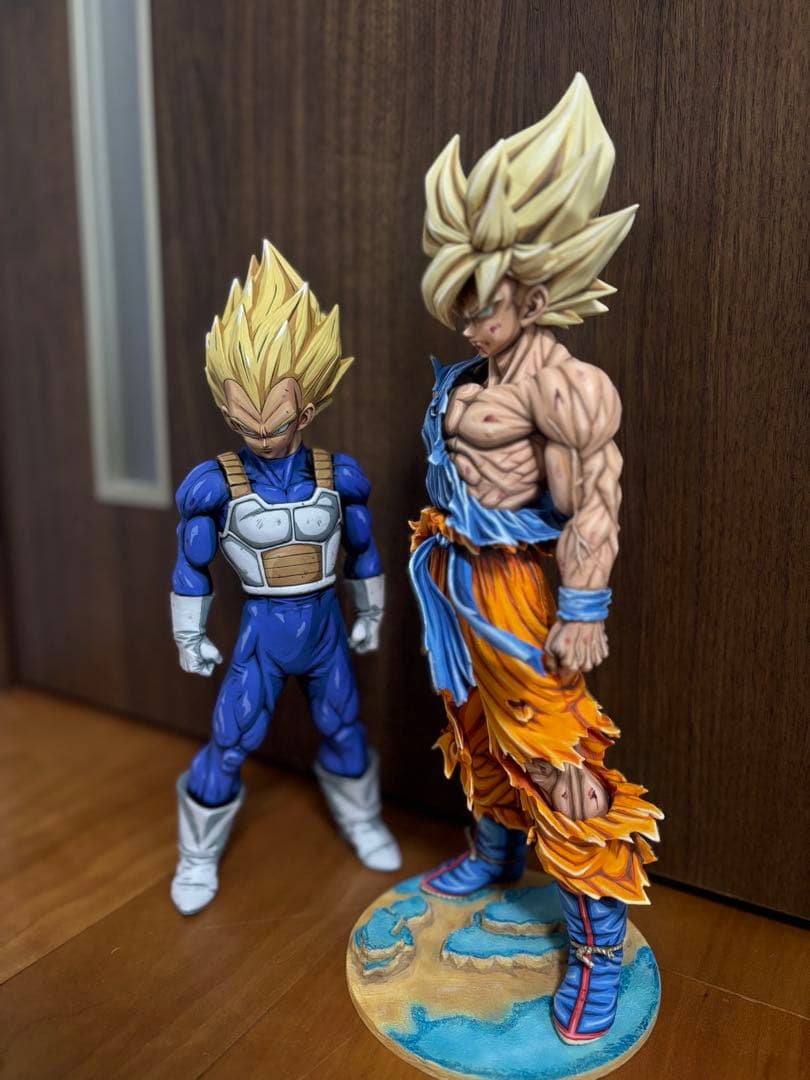 ドラゴンボール 孫悟空 ベジータ SMSP リペイント 二次元彩色 フィギュア
