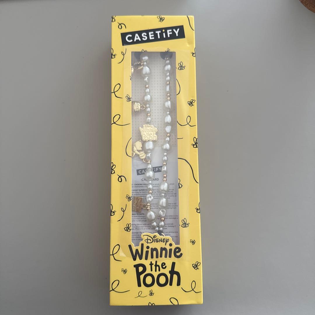 ケースティファイ × プーさん ネックストラップ　新品