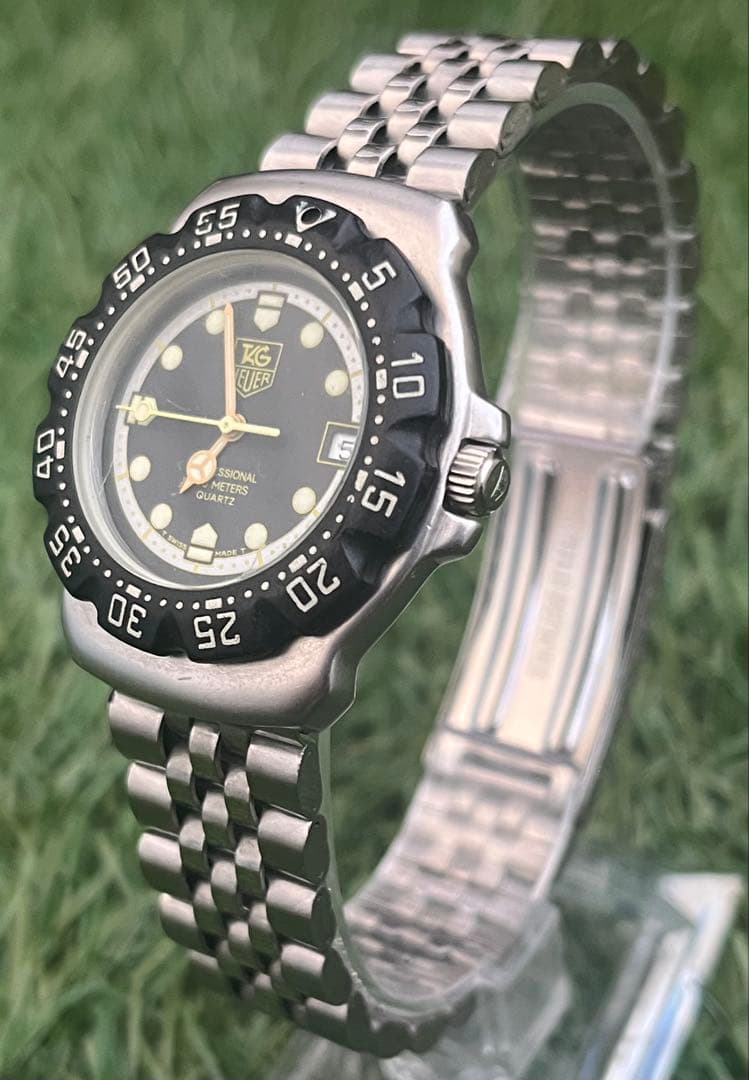 美品◎初代タグホイヤー フォーミュラ1 プロクォーツ メンズ時計　ヴィンテージ