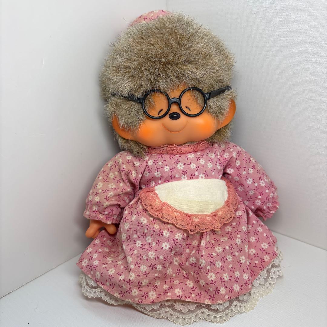1980年 ビンテージ おばあさん モンチッチ monchhichi 0550