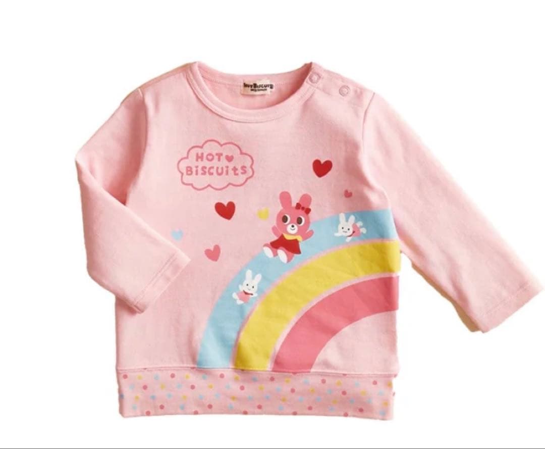 MIKI HOUSE ベビー服 3点　トートバッグセット　ホットビスケッツ