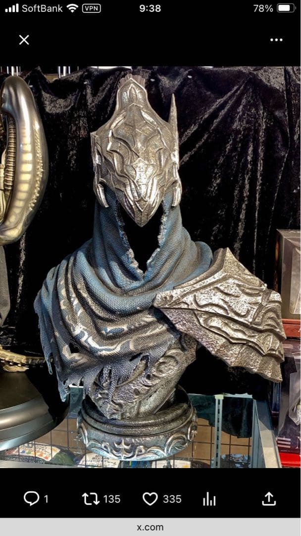 first4 DARK SOULS ダークソウル アルトリウス ライフサイズ