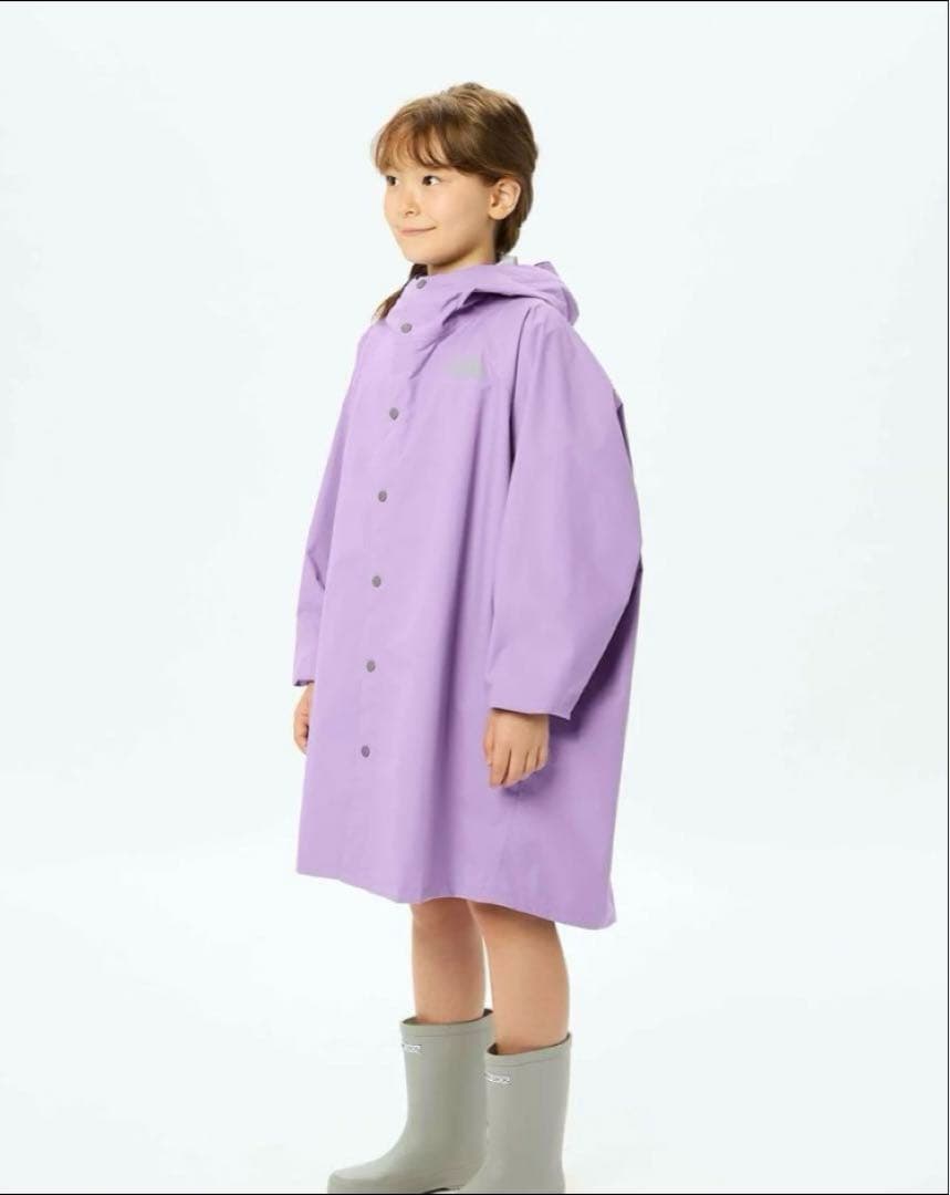 美品　ノースフェイス ツリーフロッグコート キッズ レインウェア 130