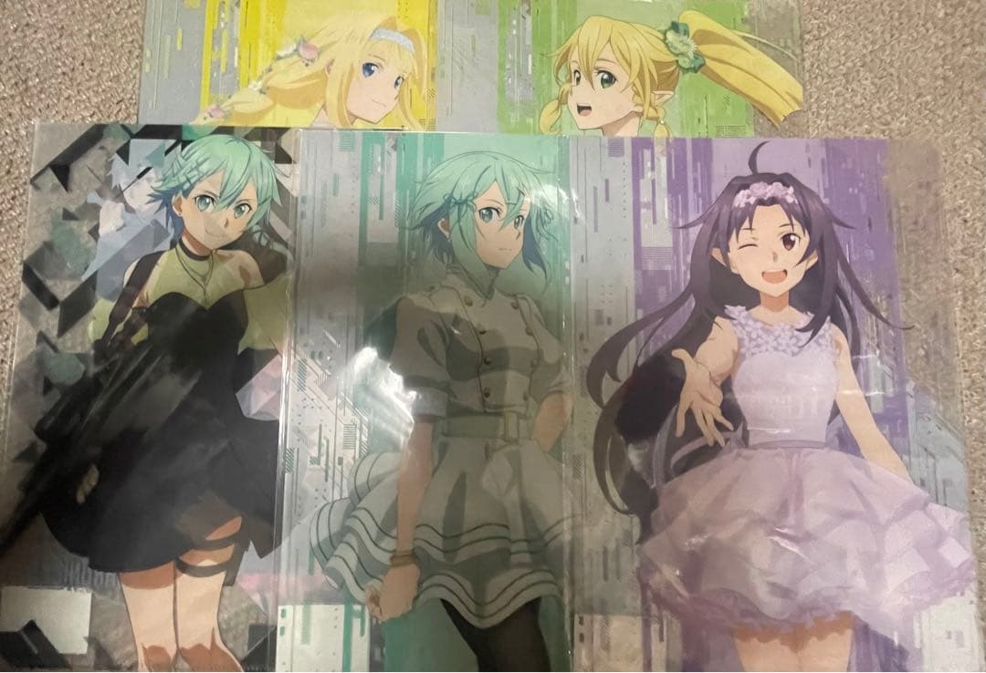 SAO クリアファイル各種