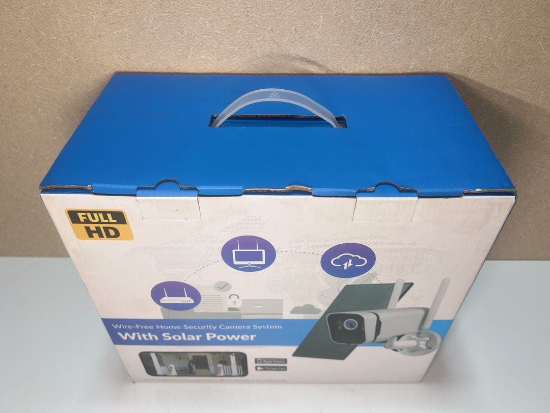 太陽光発電によるワイヤレスホームセキュリティカメラシステム