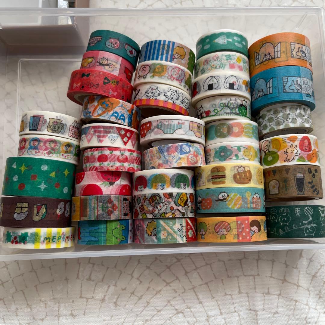 《新品未使用》mizutamaさん マスキングテープ　3本セットB