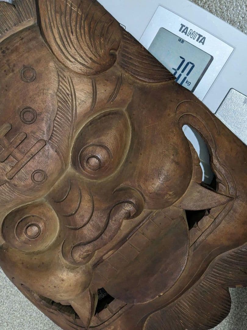 ♦閻魔大王 木彫時代物 地蔵菩薩の化身 開運 縁起物？寺社仏閣飾り 古美術骨董品