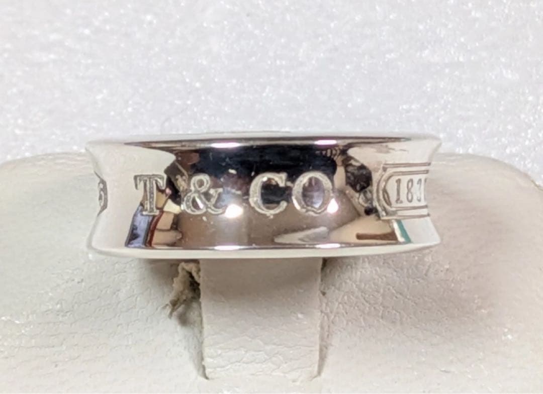 【箱•保存袋付き】Tiffany & Co. 1837 リング 925シルバー