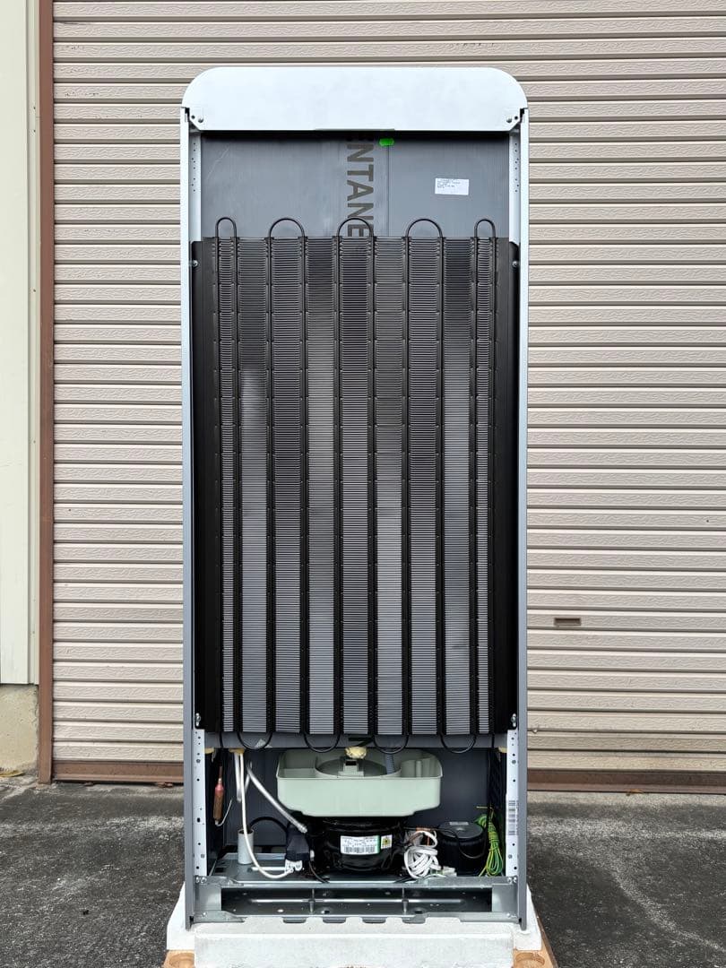 新品☆SMEG（スメッグ）冷凍冷蔵庫 FAB28 100V シルバー　右開き