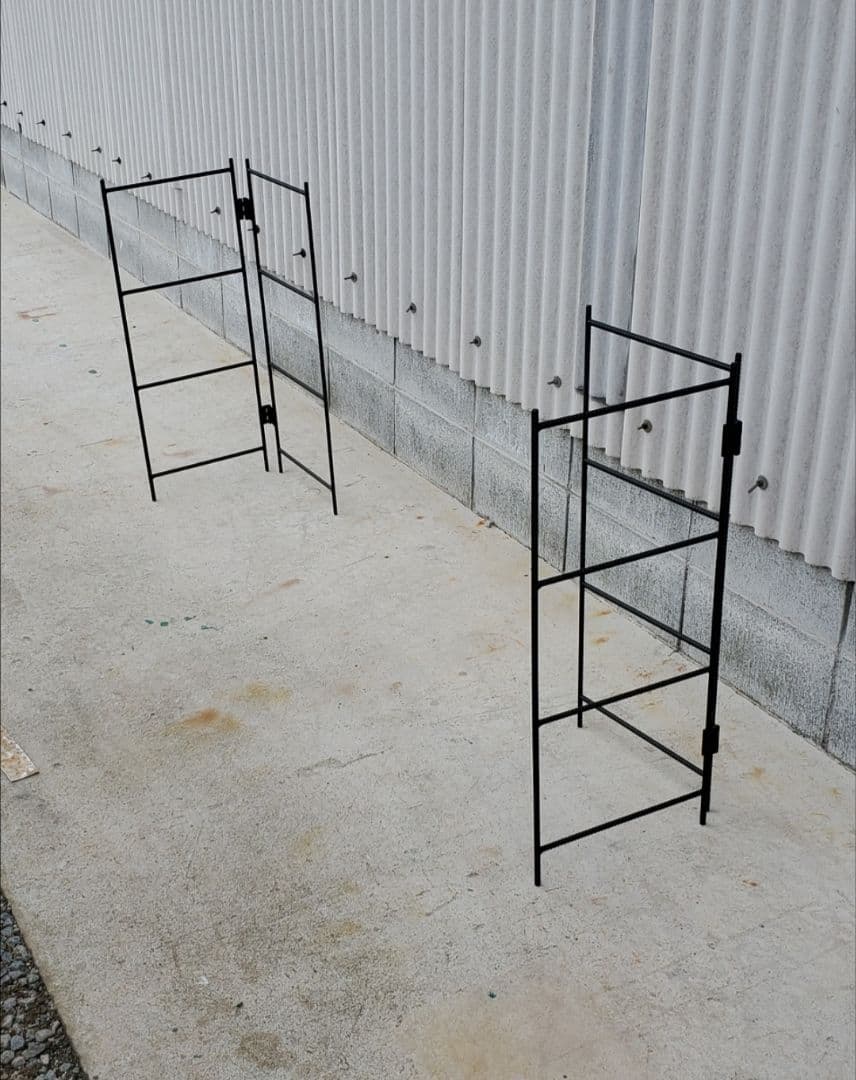 zunzun様 アイアンシェルフ アイアンラック 収納 キッチン キャンプ 棚