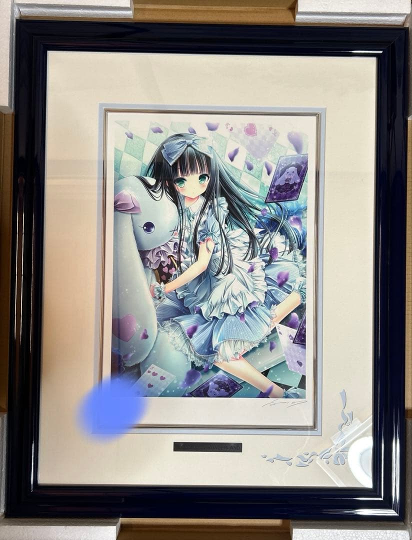 てぃんくる BULCIERO IN WONDERLAND アールビバン 版画