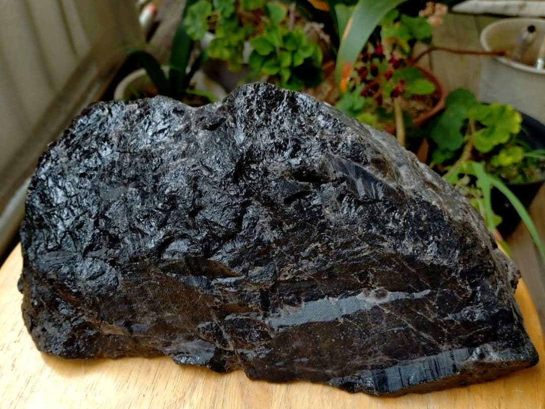 割引大特価✴️特大3.9Kg✴️純天然モリオン　黒水晶　原石　天然石