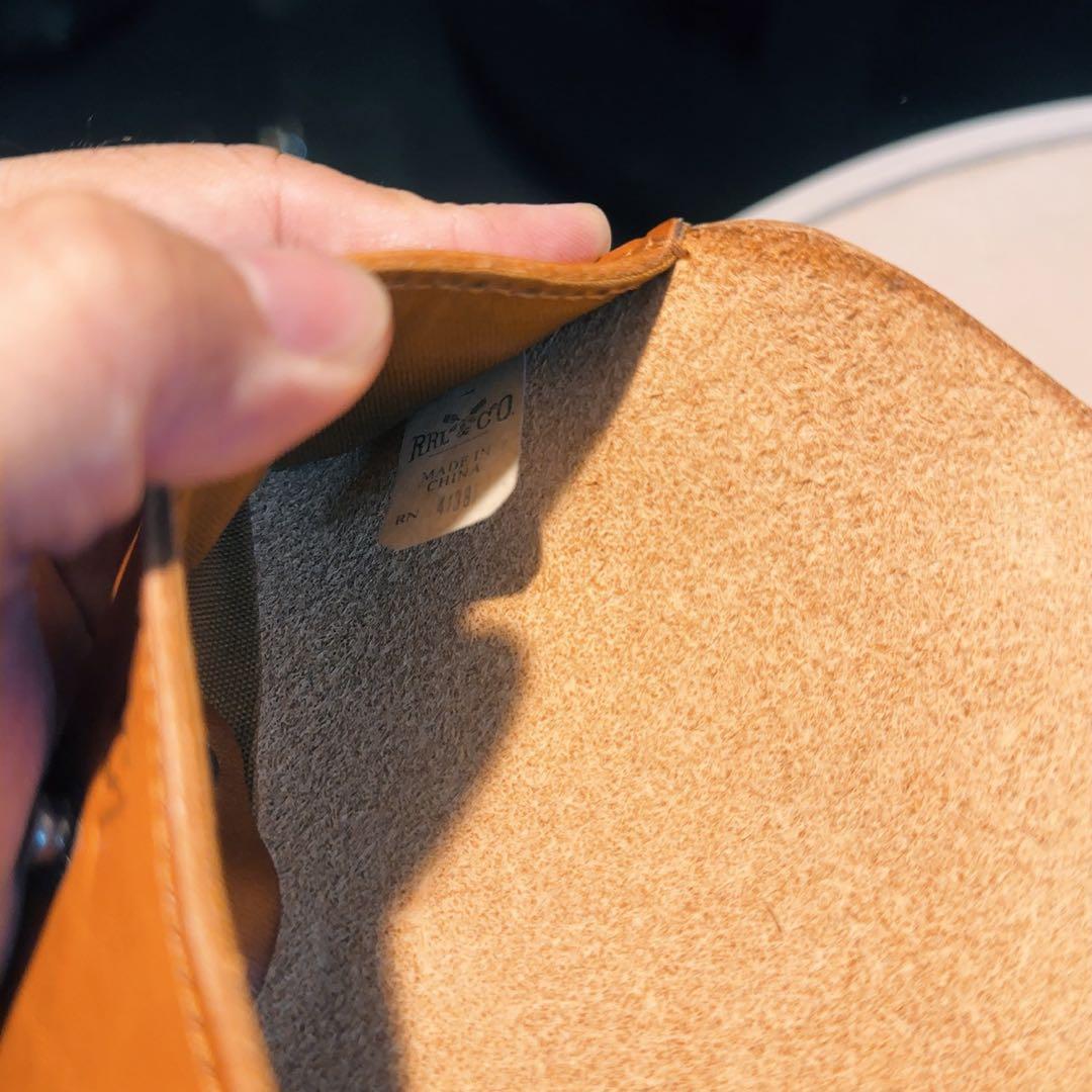 RRL クラシックレザー眼鏡ケース