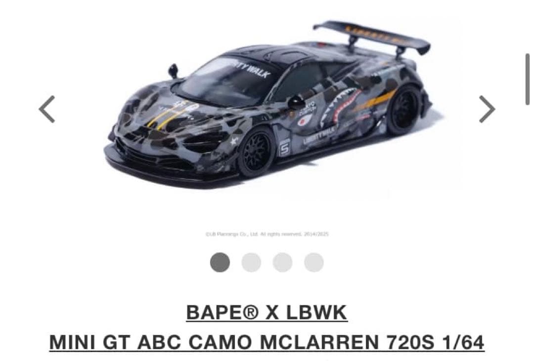 MINIGT BAPE × LIBERTYWALK 2台セット