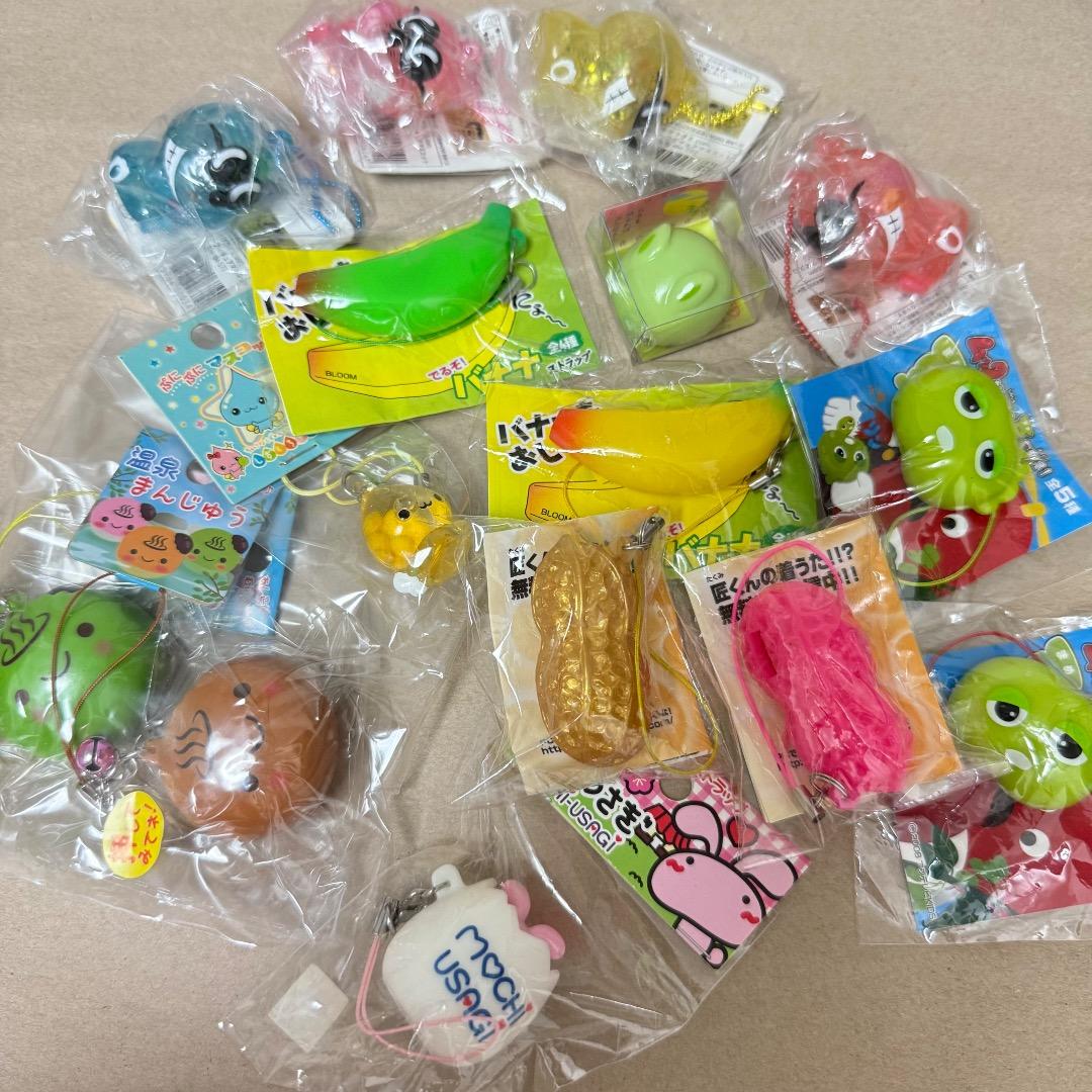 スクイーズ　ブルーム　BLOOM でるぞ！ピーナッツ　バナナ　などセット