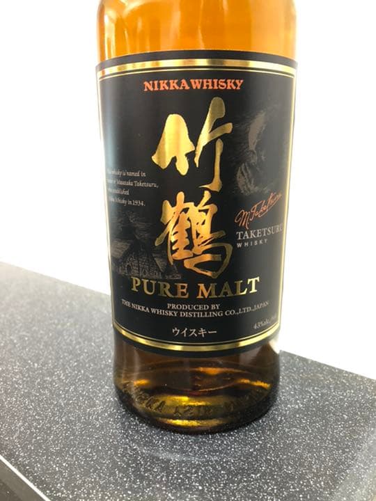 Nikka 竹鶴 ピュアモルト ウイスキー 43度 700ml