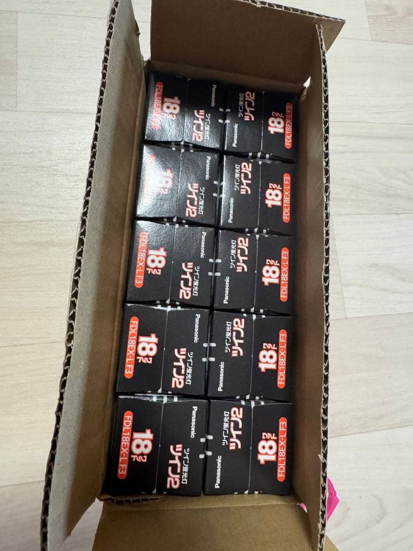 Panasonic FDL18EX-L F3 蛍光灯 10本入