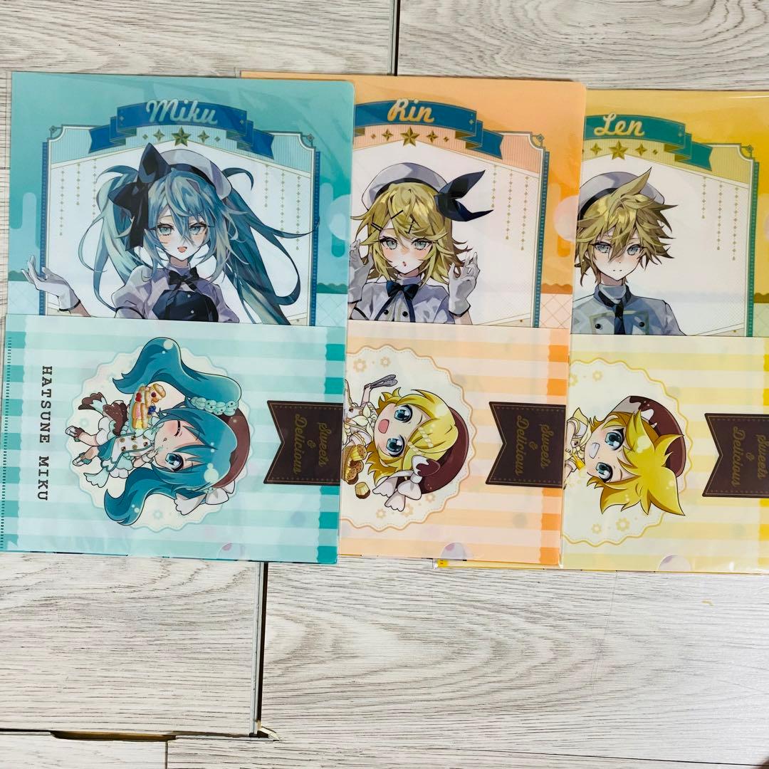 12種 コンプセット クリアファイル 初音ミク エンタメくじ
