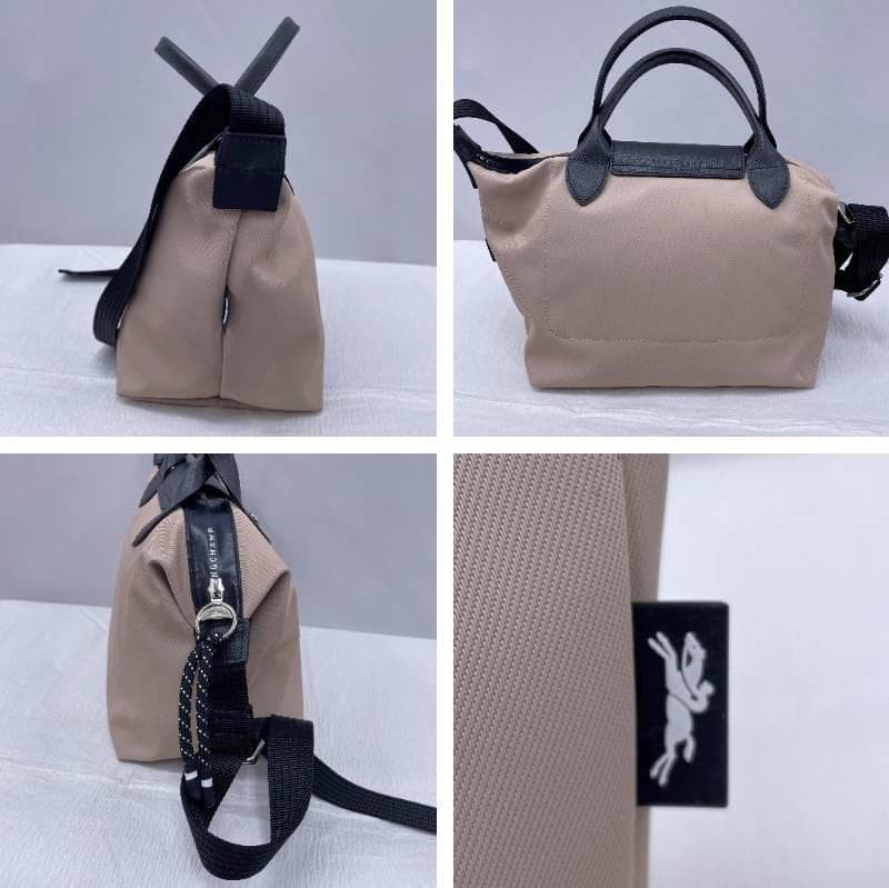 ★3979★ ロンシャン ハンドバッグ ショルダーバッグ 薄茶色