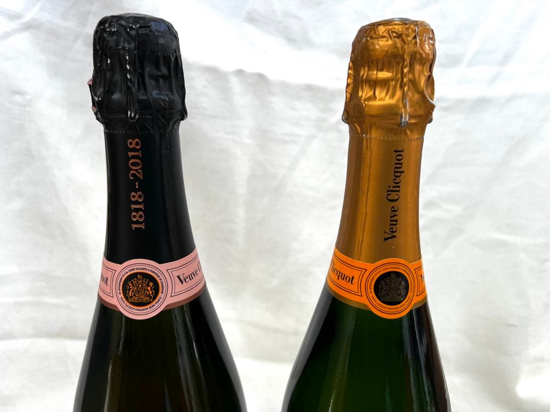 送込Veuve Clicquot ヴーヴ・クリコ 2本セット/ ドン・ペリニヨン
